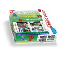 Les monuments 70p * 4